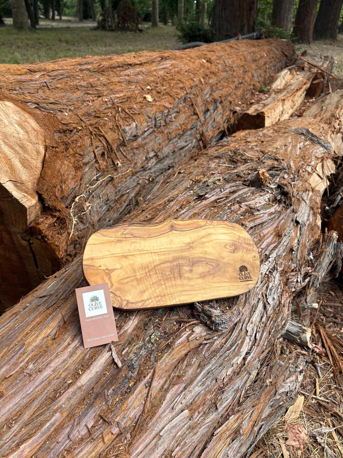 Planches en bois d’Olivier olive curve